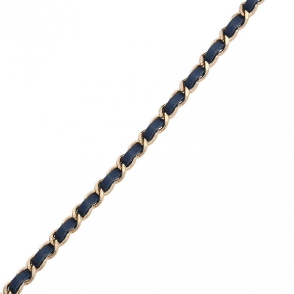 CHANEL Chanel Chain Pochette Blue AP2602 Women's Denim Shoulder Bag - Picture 5 of 13